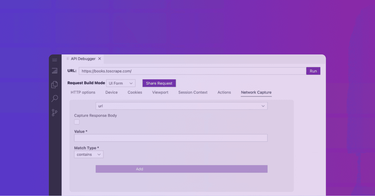 Now developers can intercept network patterns within Zyte API